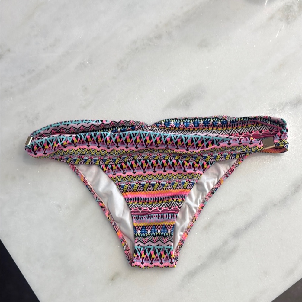 Victoria's Secret Pink and Blue Bikini Swimwear